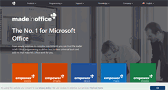 Desktop Screenshot of made-in-office.com